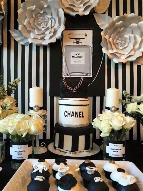 chanel theme|chanel birthday theme.